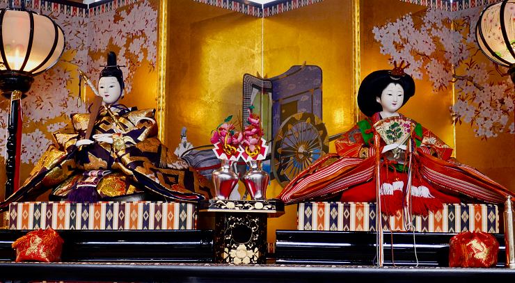 Dairibina del tipo kokinbina e paravento