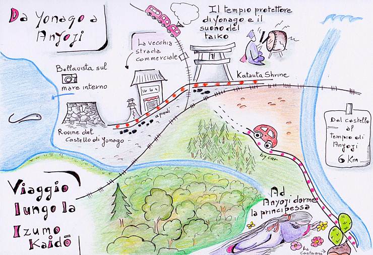 Diario di viaggio lungo la Izumo Kaido