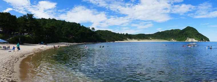 Veduta ampia del golfo