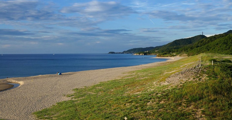 Vista della spiaggia Kotohikihama
