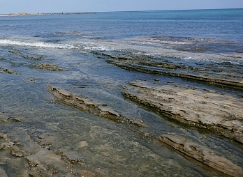 Rocce levigate dall'acqua