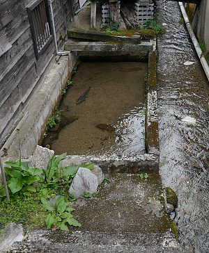 condotte dell'acqua del periodo Edo a Hino