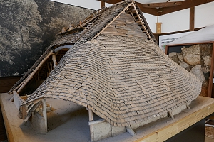 modello di fornace museo della tatara di Hino