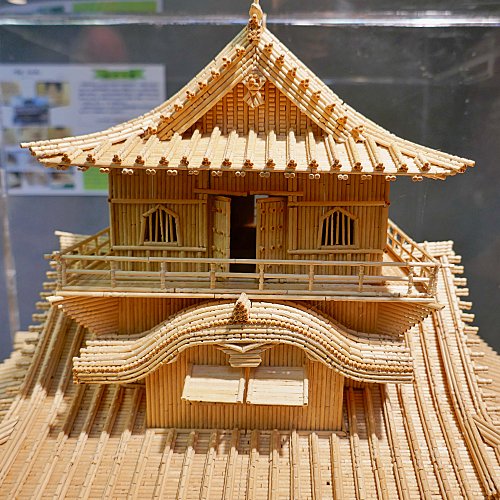 Torretta del modellino del castello di Hikone