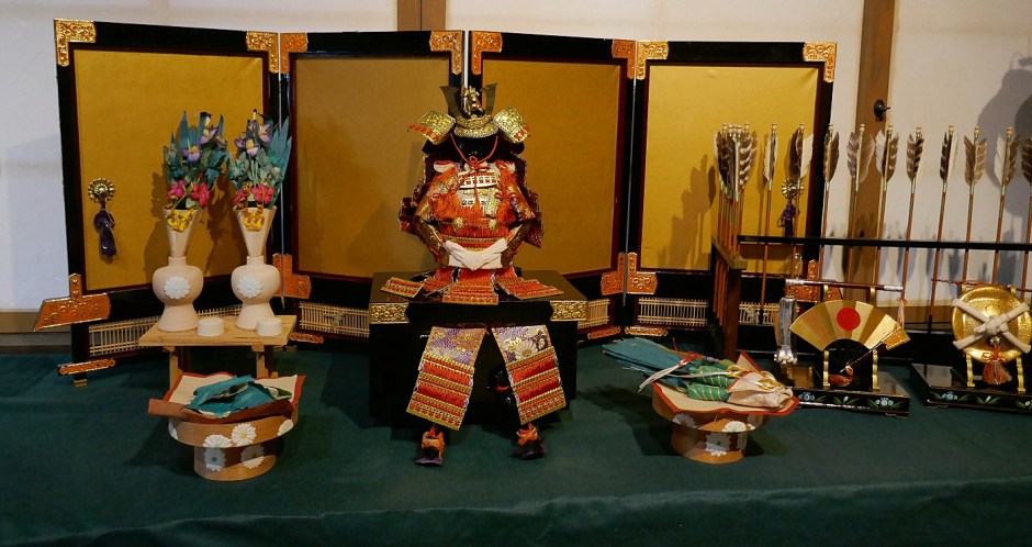 Apparato espositivo della festa del bambino