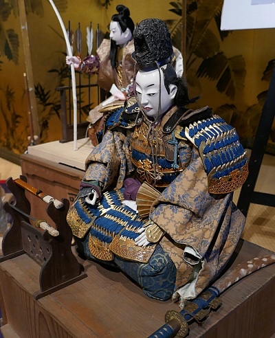 bambola guerriero del periodo Edo