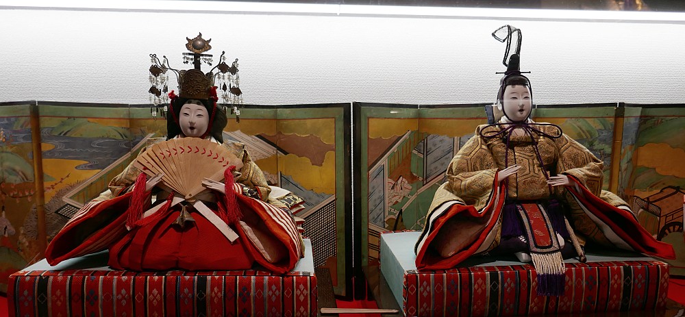 coppia di kokinbina del periodo Meiji