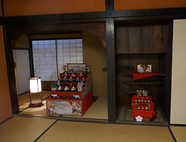 Hina matsuri in casa tradizionale Giapponese