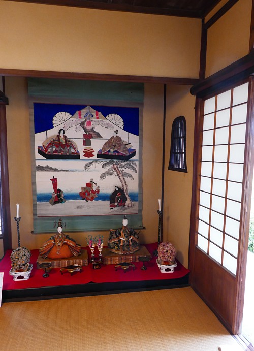 coppia di Hina nel tokonoma