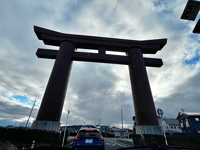 Torii di Saijo Inari Okayama