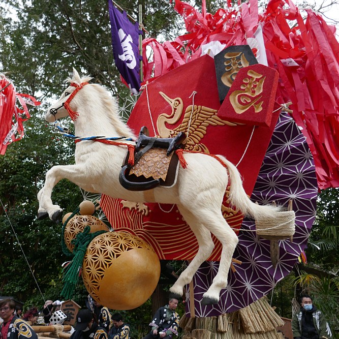 decorazione con cavallo