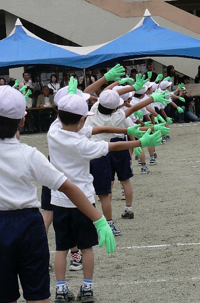 bambini ballano undokai
