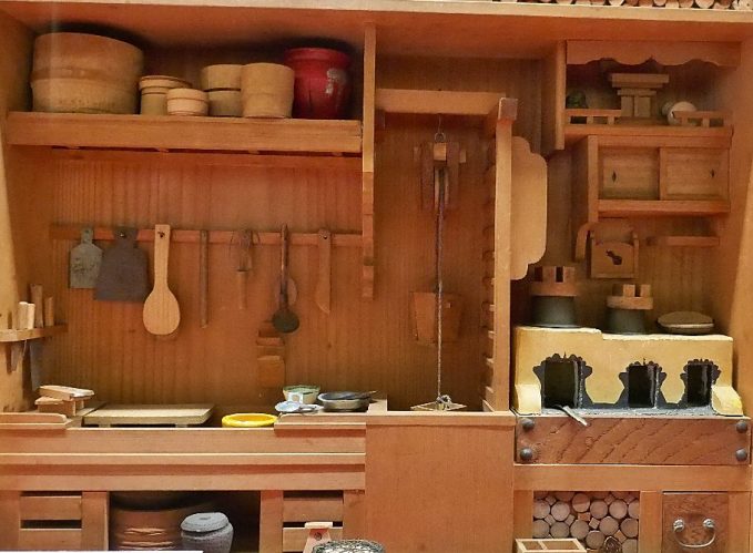 cucina da esposizione per Hina matsuri