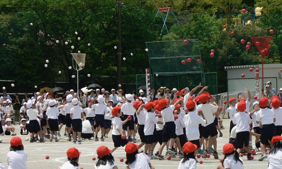 tama ire palle nel canestro